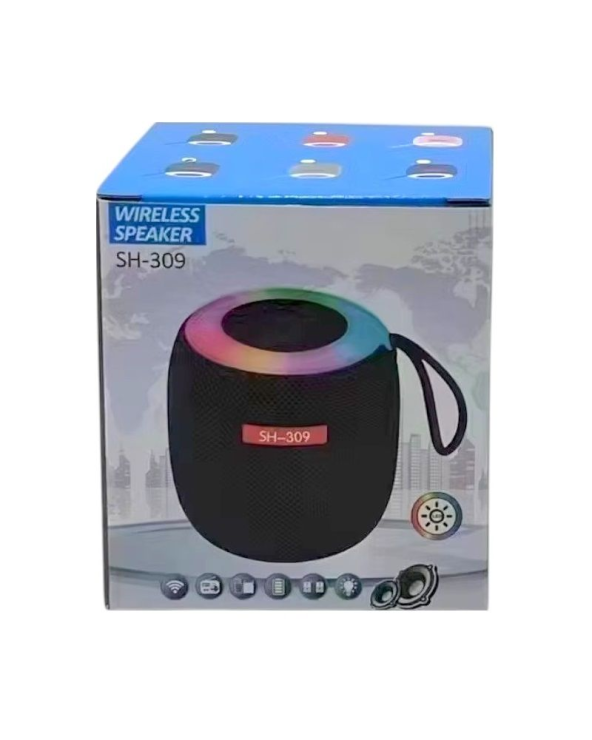 Ασύρματο ηχείο Bluetooth Mini - SH-309BT - 043090 - Pink