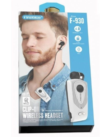 Ασύρματο ακουστικό Bluetooth - F-930 - Fineblue - 701083 - Black