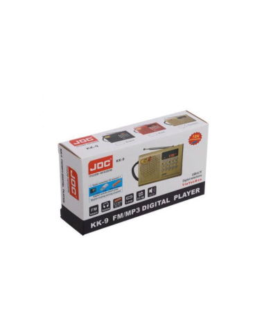 Επαναφορτιζόμενο ραδιόφωνο - JOC-KK9 - 370175 - Red