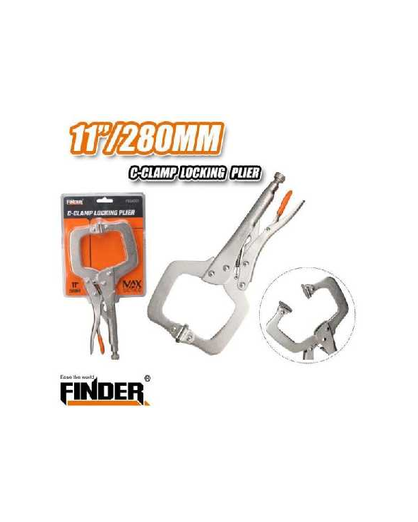 Σφιγκτήρας ηλεκτροκόλλησης - Grip τύπου C – 280mm/11" - Finder