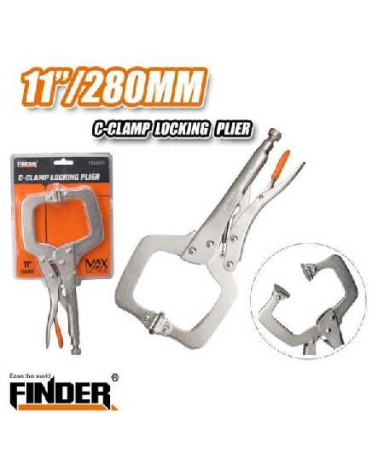 Σφιγκτήρας ηλεκτροκόλλησης - Grip τύπου C – 280mm/11" - Finder
