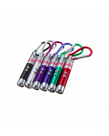 Φακός LED &amp;amp; Laser - 2 in 1 - 24pcs