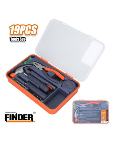 Σετ εργαλείων με θήκη - 19pcs - Finder