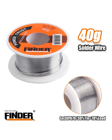Σύρμα συγκόλλησης Καλάι - 40g - Finder