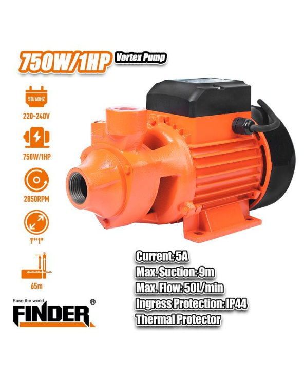 Αντλία επιφανείας νερού - QB80 - 750W - Finder