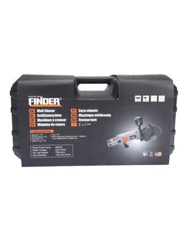 Φρέζα αυλακώσεων - 2800W - Finder