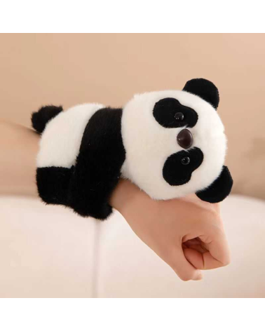Λούτρινο κουκλάκι χεριού Panda