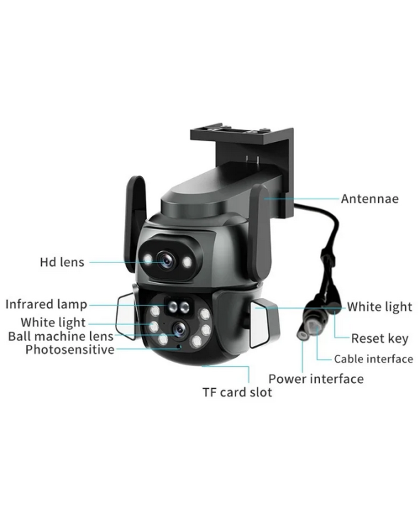 Κάμερα ασφαλείας IP - Dual - Security Camera - CM-Q821