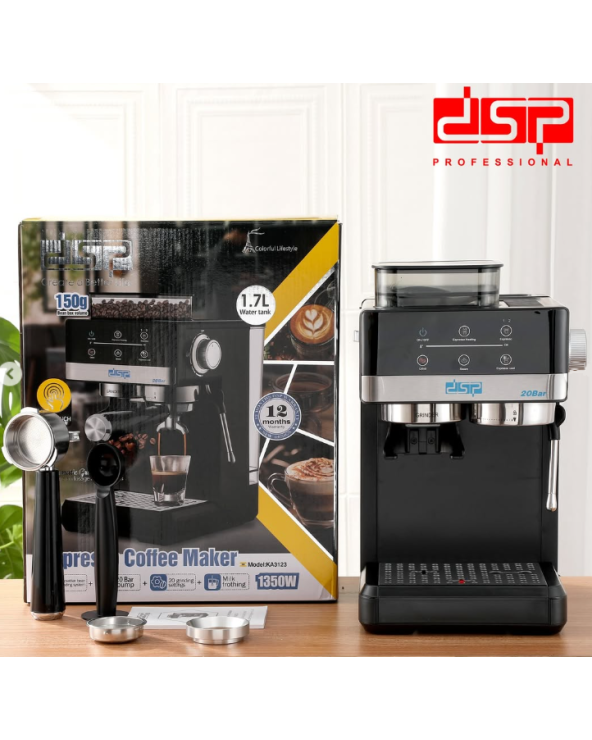 Μηχανή Espresso με μύλο - KA3123 - DSP