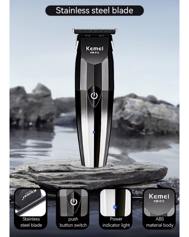 Κουρευτική μηχανή - KM-512 - Kemei - Silver