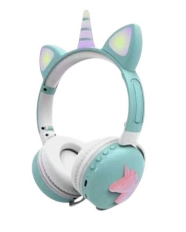 Ασύρματα ακουστικά - Unicorn Headphones - ME17 - 258606 - Blue