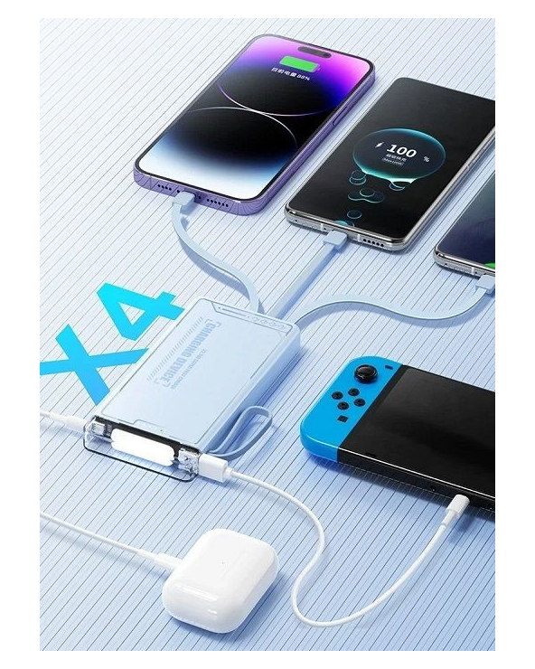 Powerbank - S106 - 10.000mah - 811276 - Black