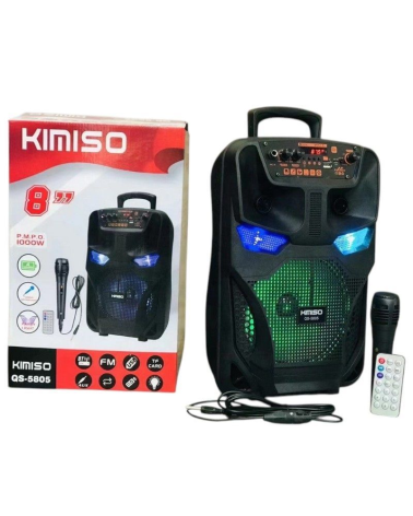 Φορητό ηχείο subwoofer με μικρόφωνο Karaoke - QS-5805