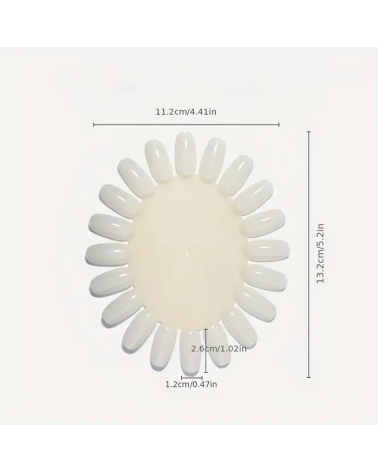 Παλέτα δειγματολόγιο νυχιών 20 θέσεων - 10pcs - SK01
