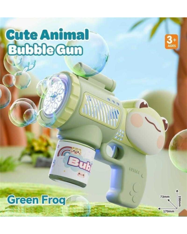 Πιστόλι για σαπουνόφουσκες - Green Frog - 018-24A-3