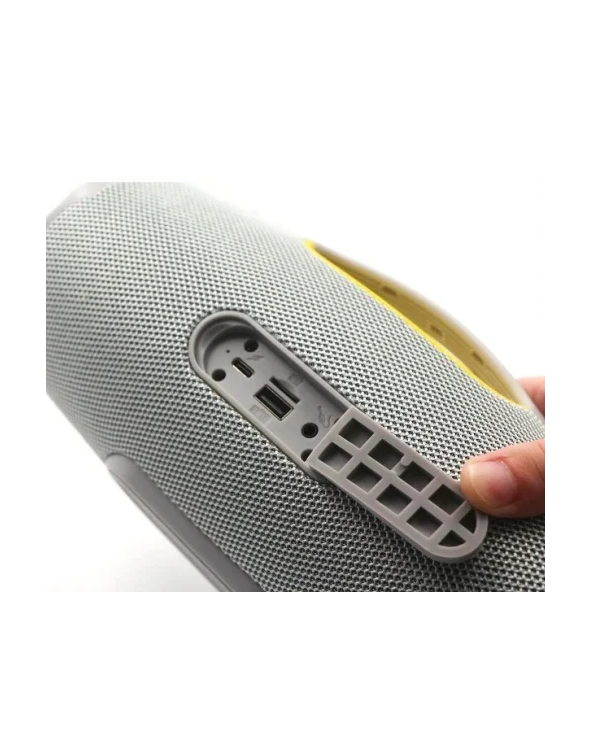 Ασύρματο ηχείο Bluetooth - TG-437 - LED RGB - 813553 - Grey