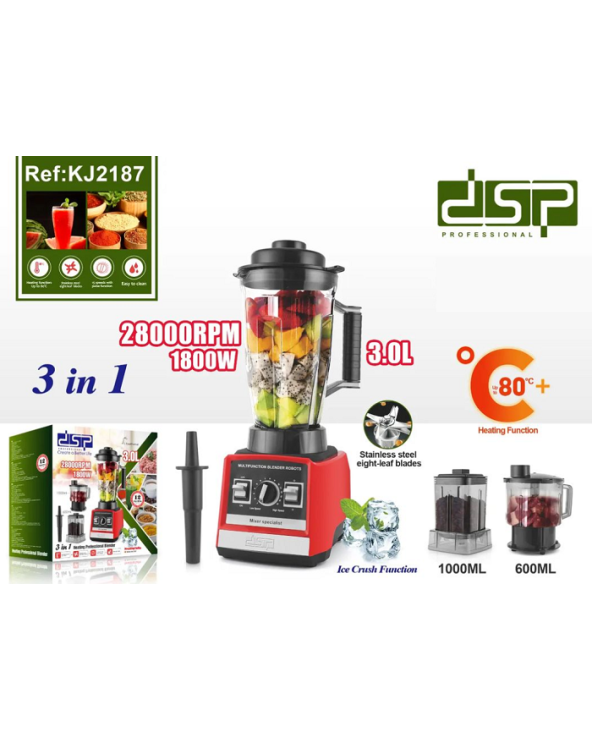Μπλέντερ - 3in1 - KJ2187 - DSP