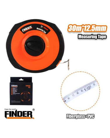 Μετροταινία - 30m×12.5mm - Measuring Roll - Finder