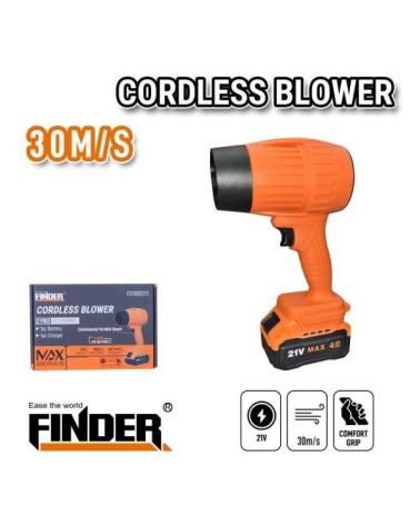 Φυσητήρας χειρός μπαταρίας - 21V - Finder