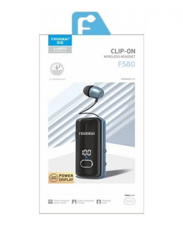 Ασύρματο ακουστικό Bluetooth - F580 - Fineblue - 700079 - Blue