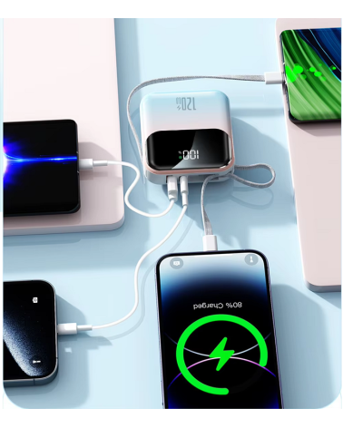 Powerbank Mini - Fast Charge - 10.000mah - DX337 - 813669 - Black