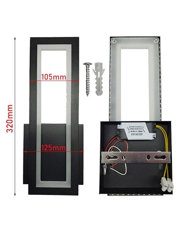 Επιτοίχιο φωτιστικό LED - PH058