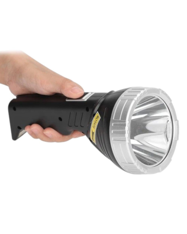 Επαναφορτιζόμενος φακός LED - 88069 - 182752 - Black/Silver