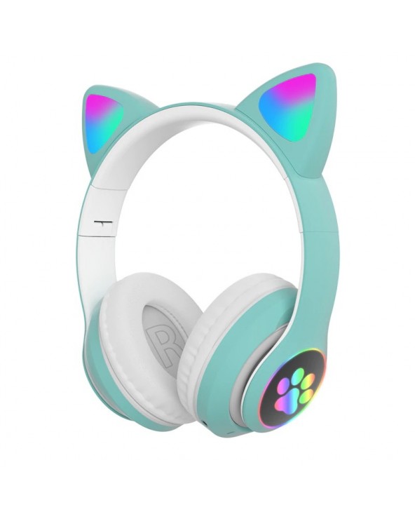 Ασύρματα ακουστικά - Cat Headphones - ST23M - 323230 - Green