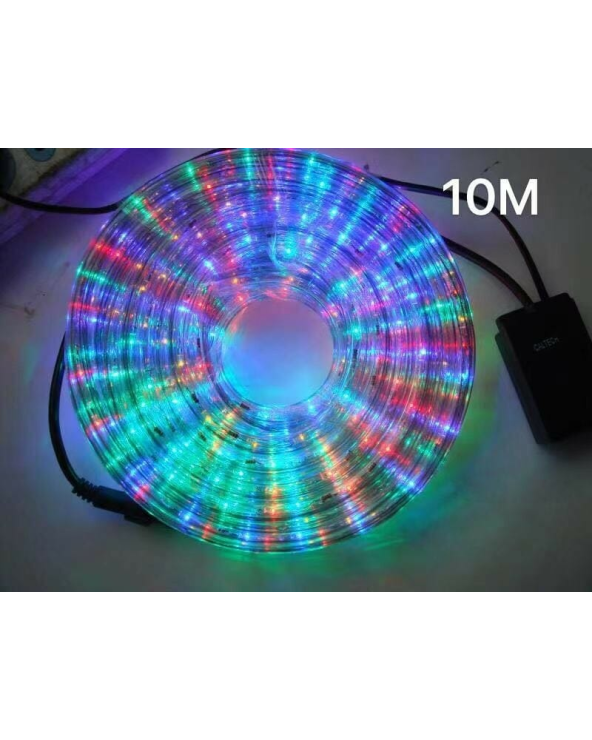 Χριστουγεννιάτικος φωτοσωλήνας LED - 10m - 210290 - RGB