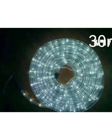Χριστουγεννιάτικος φωτοσωλήνας LED - 30m - Cool White