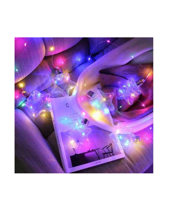 Χριστουγεννιάτικα φώτα LED - Stars - 272384 - RGB