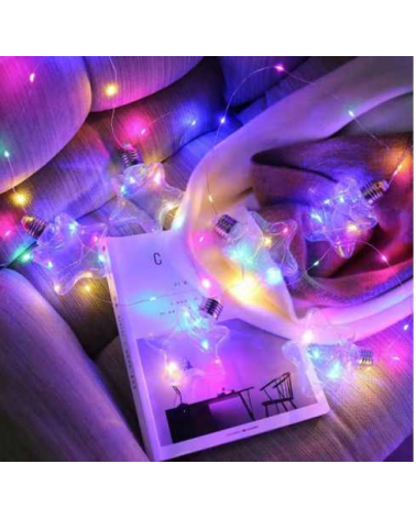 Χριστουγεννιάτικα φώτα LED - Stars - 272384 - RGB