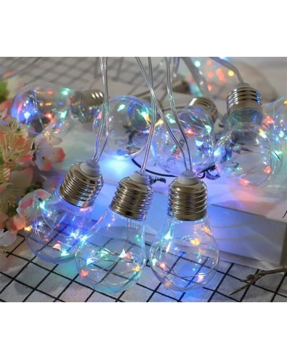 Χριστουγεννιάτικα φώτα LED - Globe - 10/6cm - 272389 - RGB