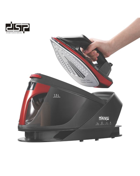 Σύστημα σιδερώματος ατμού - KD1105 - DSP - 612159 - Black/Red