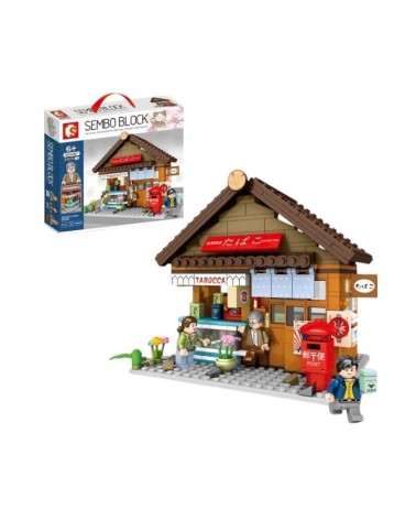 Σετ κατασκευών DIY με τουβλάκια - Mini Market - 601087