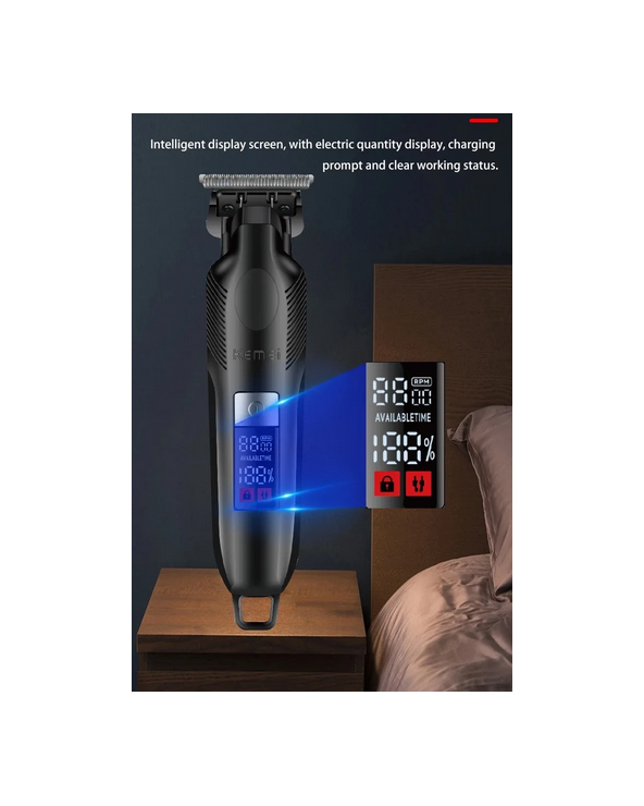 Κουρευτική μηχανή - KM-2284 - Kemei - Black