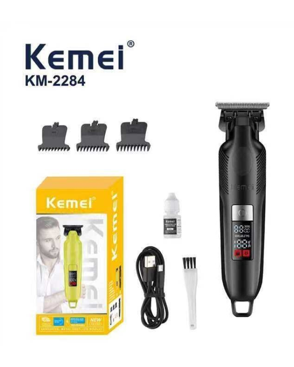 Κουρευτική μηχανή - KM-2284 - Kemei - Black
