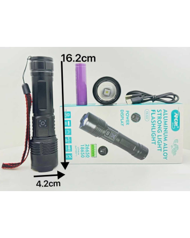 Επαναφορτιζόμενος φακός LED - FA-622