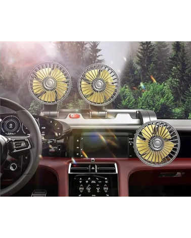 Ανεμιστήρας καμπίνας οχημάτων τριπλός - 24V - R-Q11103-3