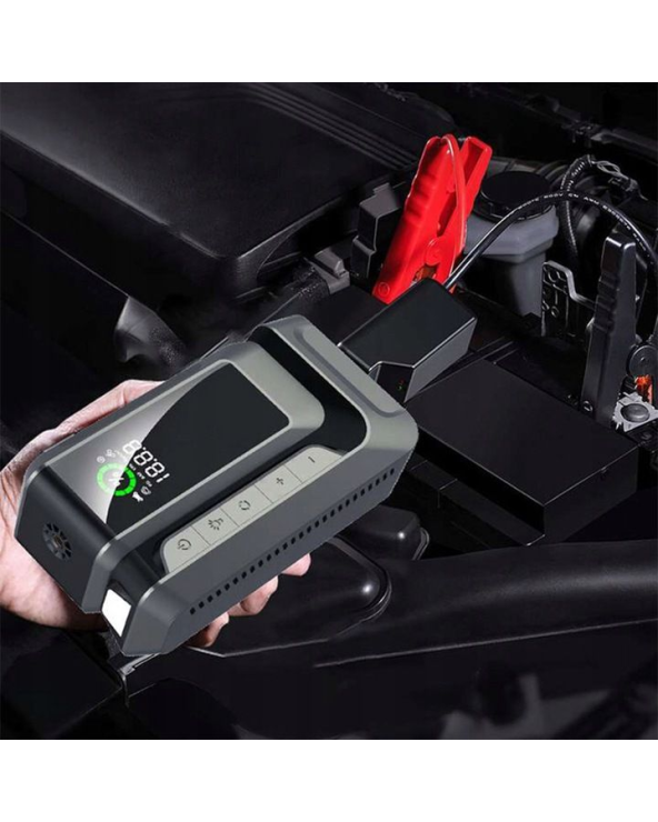 Εκκινητής μπαταρίας οχημάτων Jump Starter & αεροσυμπιεστής - W11905-12