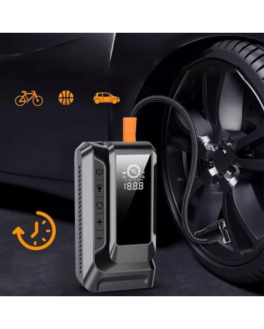 Εκκινητής μπαταρίας οχημάτων Jump Starter & αεροσυμπιεστής - W11905-12