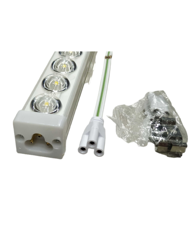 Μπάρα φωτισμού LED - 1 row tube - 18W - 60cm - T10 - Cool White