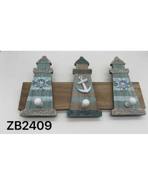 Σετ διακοσμητικά Souvenir - Κρεμάστρα - ZB2409 - 4 τεμάχια - 251964