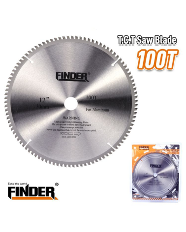 Δίσκος κοπής αλουμινίου - TCT - 12" - Φ300 - Finder