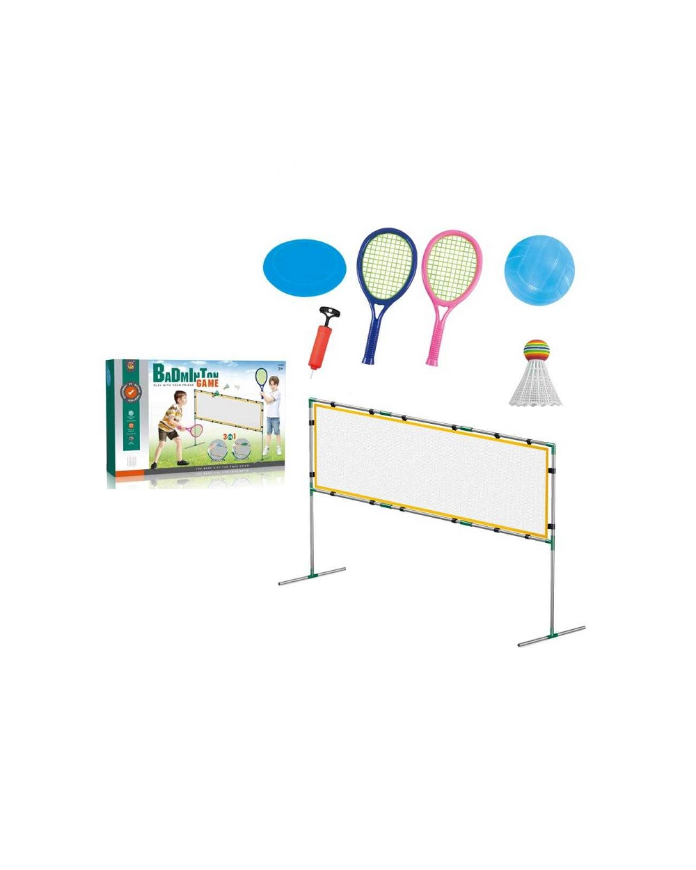 Παιδικό σετ Badminton με φιλέ