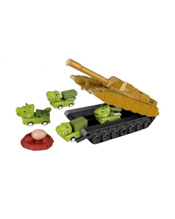 Σετ οχήματα Δεινόσαυροι με όχημα αποθήκευσης - 854A