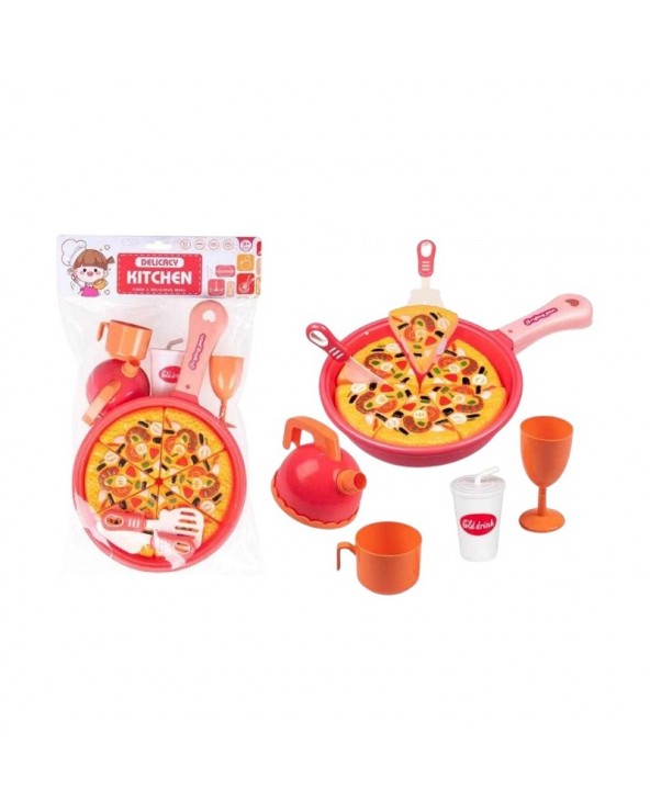 Σετ κοπής τροφίμων με αξεσουάρ - Pizza - 1056