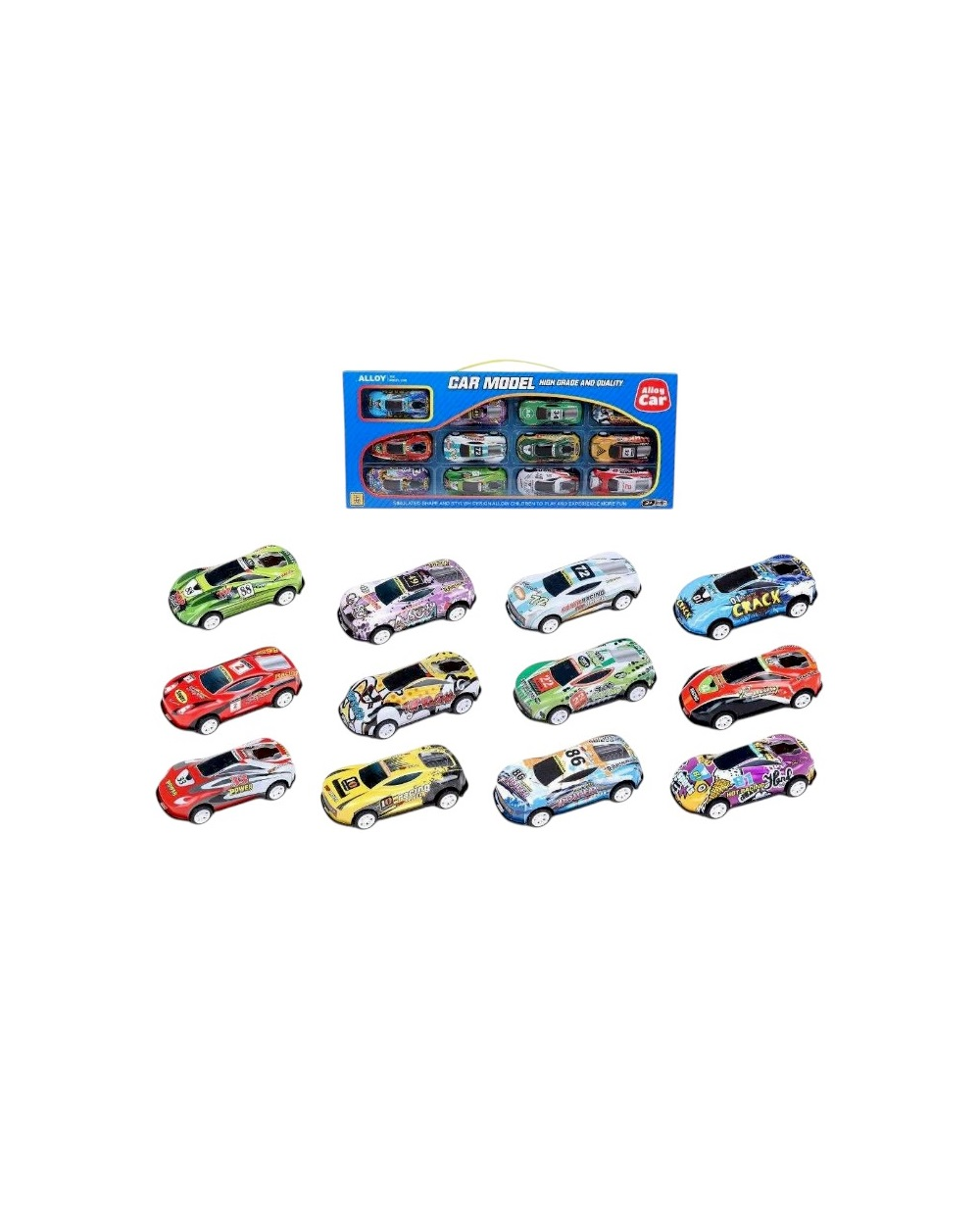 Σετ μεταλλικά αυτοκινητάκια - AA1-101
