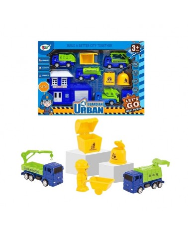 Σετ οχήματα πόλης με αξεσουάρ - 779-K