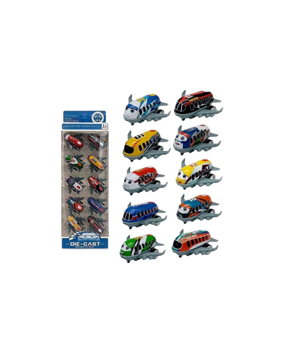 Σετ μεταλλικά αεροπλανάκια - 562A-10